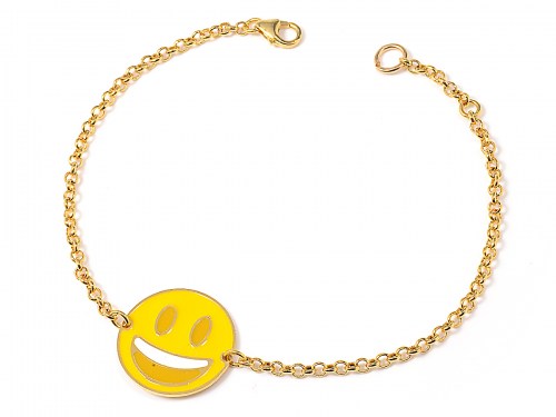 Bracciale Emoticons Social faccina che ride